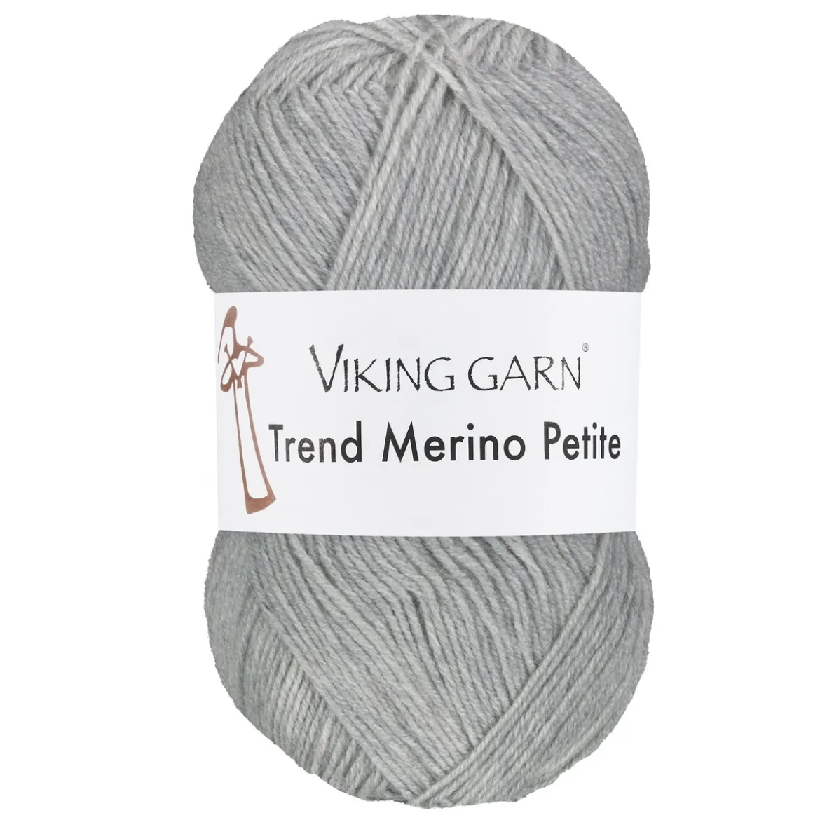 Viking Garn Trend Merino Petite 50 g lysegrå 313