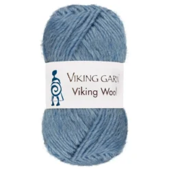 Viking Garn Wool 50 g lyseblå 524