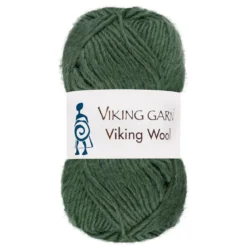 Viking Garn Wool 50 g mørkegrønn 534
