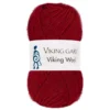 Viking Garn Wool 50 g rød 560