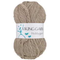 Viking Hobbygarn 50 g beige 907