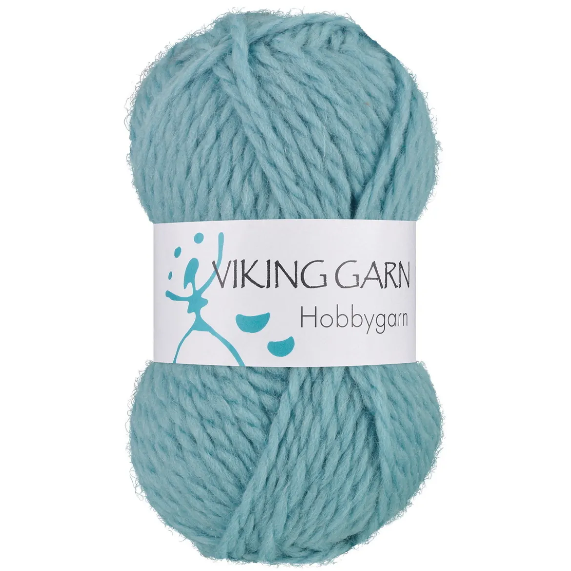 Viking Hobbygarn 50 g lys petrol 929