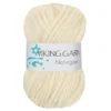 Viking Naturgarn 50 g hvit 600