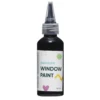 Vindusmaling 60 ml svart