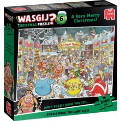 Wasgij puslespill #6 Christmas – A Very Merry Christmas! 1000 biter, 68x49 cm