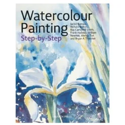 Watercolour Painting, step-by-step – lær og utvikle deg innen akvarellmaling, ENGELSK TEKST