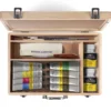Winsor & Newton Acrylic Essentials Gift Set, treeske med alt du trenger for å male med akrylmaling