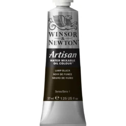 Winsor & Newton Artisan vannløselig oljemaling 37 ml Lamp Black 337