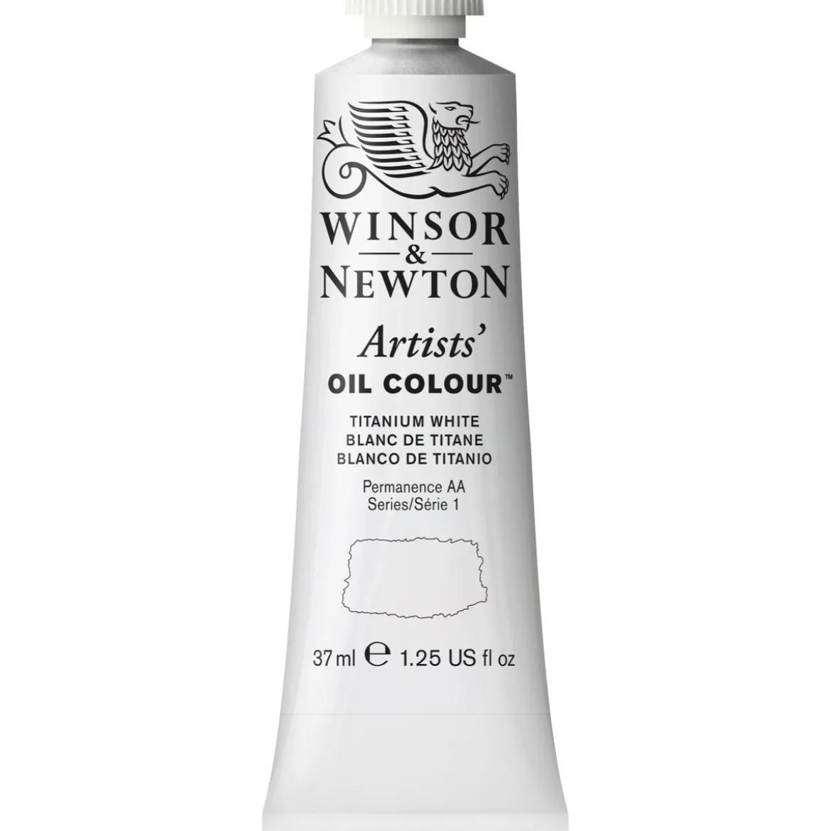 Winsor & Newton Artists' oljemaling 37 ml Titanium White 644