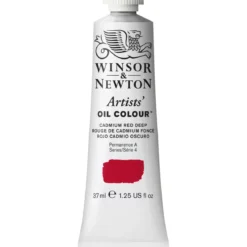 Winsor & Newton Artists' oljemaling 37 ml Cadmium Red Deep 097