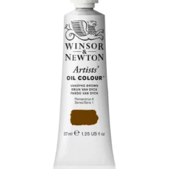 Winsor & Newton Artists' oljemaling 37 ml Vandyke Brown 676