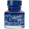 Winsor & Newton Calligraphy Ink, Transparent 30 ml Dark Blue 222