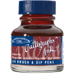 Winsor & Newton Calligraphy Ink, Transparent 30 ml Indian Red 317