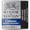 Winsor & Newton Cotman akvarellmaling halvkopp – Lamp Black 337