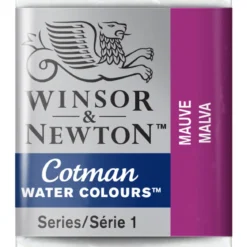 Winsor & Newton Cotman akvarellmaling halvkopp – Mauve 398
