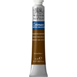 Winsor & Newton Cotman akvarellmaling 8 ml tube – Vandyke Brown 676