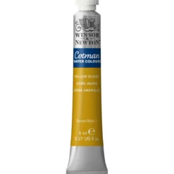 Winsor & Newton Cotman akvarellmaling 8 ml tube – Yellow Ochre 744