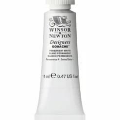 Winsor & Newton Designers Gouache 14 ml – Permanent white 512