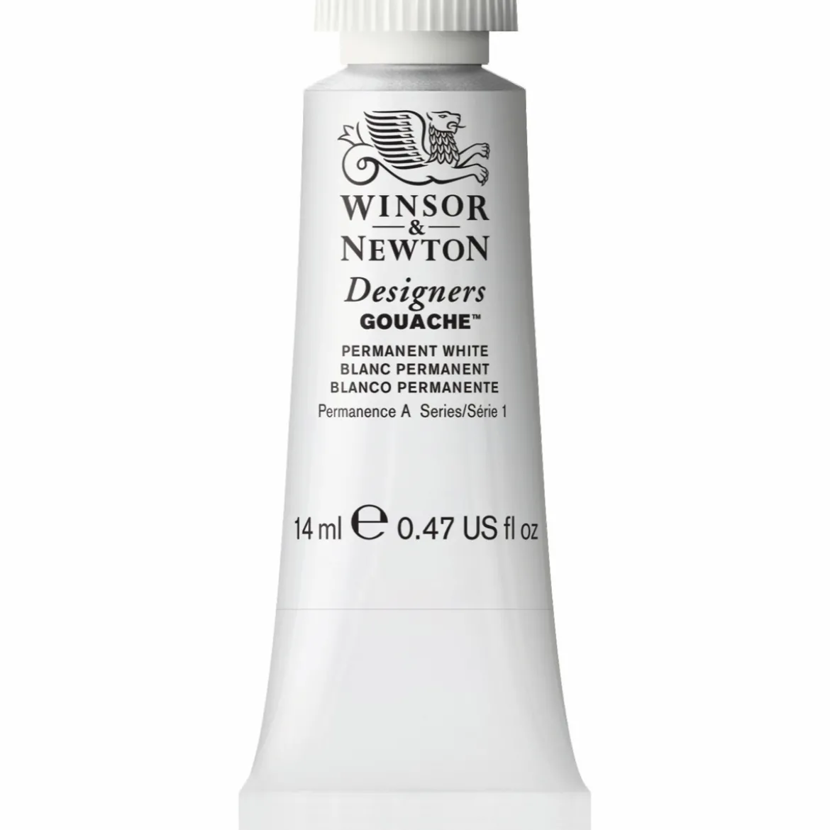 Winsor & Newton Designers Gouache 14 ml – Permanent white 512