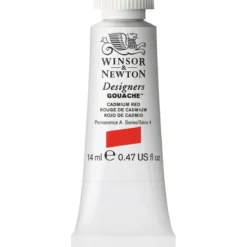 Winsor & Newton Designers Gouache 14 ml – Cadmium red 094