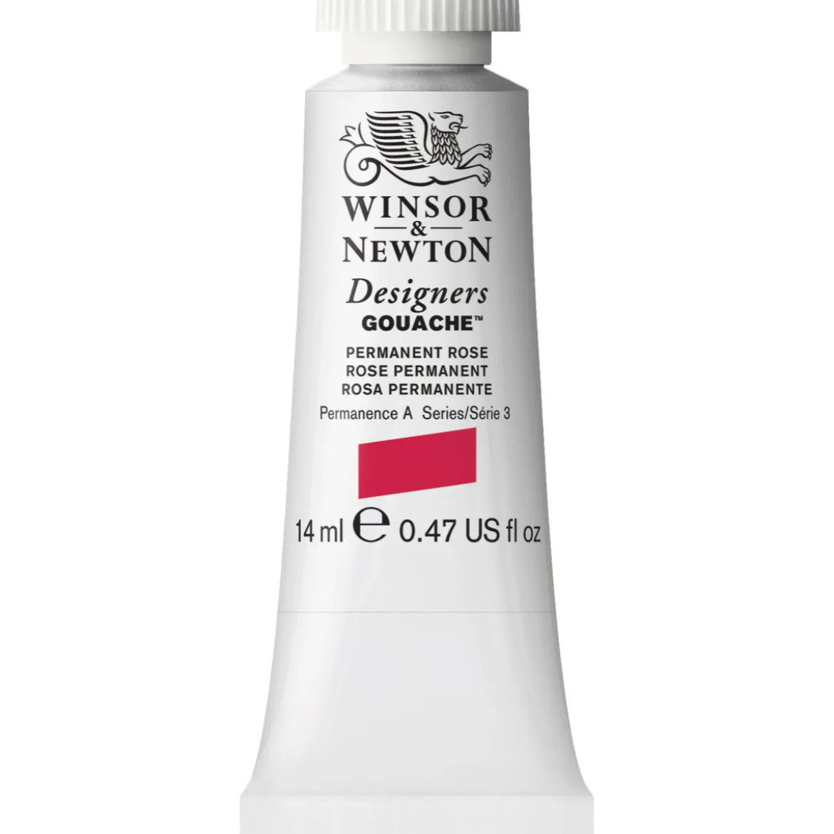 Winsor & Newton Designers Gouache 14 ml – Permanent rose 502