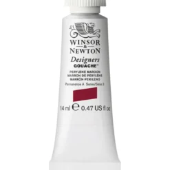Winsor & Newton Designers Gouache 14 ml – Perylene maroon 507