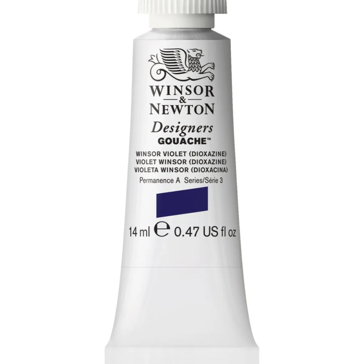 Winsor & Newton Designers Gouache 14 ml – Winsor violet (dioxazine) 733