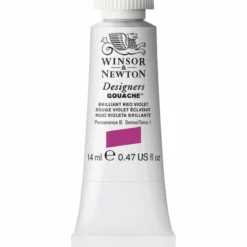 Winsor & Newton Designers Gouache 14 ml – Brilliant red/violet 050