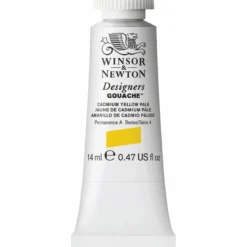 Winsor & Newton Designers Gouache 14 ml – Cadmium yellow pale 118