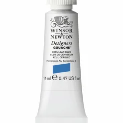 Winsor & Newton Designers Gouache 14 ml – Cerulean blue 137