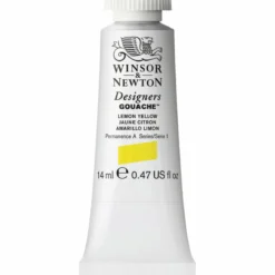 Winsor & Newton Designers Gouache 14 ml – Lemon yellow 345