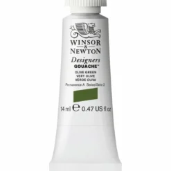 Winsor & Newton Designers Gouache 14 ml – Olive green 447