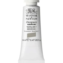 Winsor & Newton Designers Gouache 14 ml – Neutral grey 436