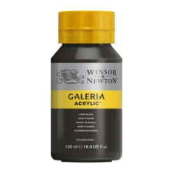 Winsor & Newton Galeria akrylmaling 500 ml Ivory Black 331