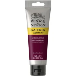 Winsor & Newton Galeria akrylmaling 120 ml Permanent Magenta 488