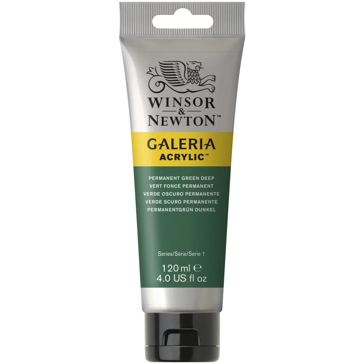 Winsor & Newton Galeria akrylmaling 120 ml Permanent Green Light 483