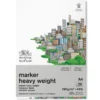 Winsor & Newton Marker Heavy Weight Bleedproof A4 (210x297 mm), 25 ark – vekt 160 gram