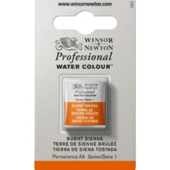 Winsor & Newton Professional akvarellmaling halvkopp Burnt Umber 076