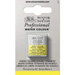 Winsor & Newton Professional akvarellmaling halvkopp Lemon Yellow (Nickel titanate) 347