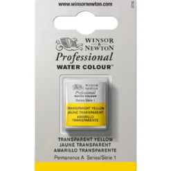Winsor & Newton Professional akvarellmaling halvkopp Transparent Yell 653