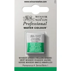 Winsor & Newton Professional akvarellmaling halvkopp Winsor Green (yellow shade)721