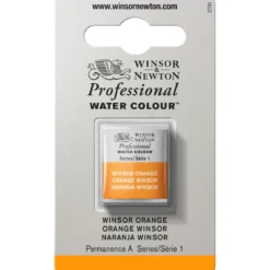 Winsor & Newton Professional akvarellmaling halvkopp Winsor Orange 724