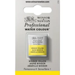 Winsor & Newton Professional akvarellmaling halvkopp Winsor Yellow 730