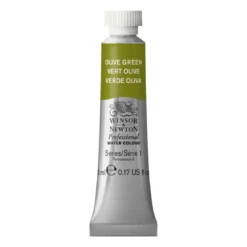 Winsor & Newton Professional akvarellmaling 5 ml Olive Green 447