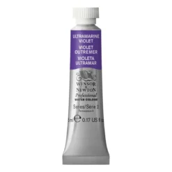 Winsor & Newton Professional akvarellmaling 5 ml Ultramarin Violet 672