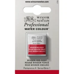 Winsor & Newton Professional akvarellmaling halvkopp Winsor Red Deep 725