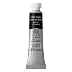 Winsor & Newton Professional akvarellmaling 5 ml Mars Black 386