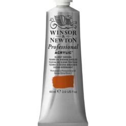 Winsor & Newton Professional akrylmaling 60 ml Burnt Sienna 074