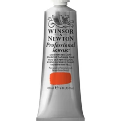 Winsor & Newton Professional akrylmaling 60 ml Cadmium Red light 100
