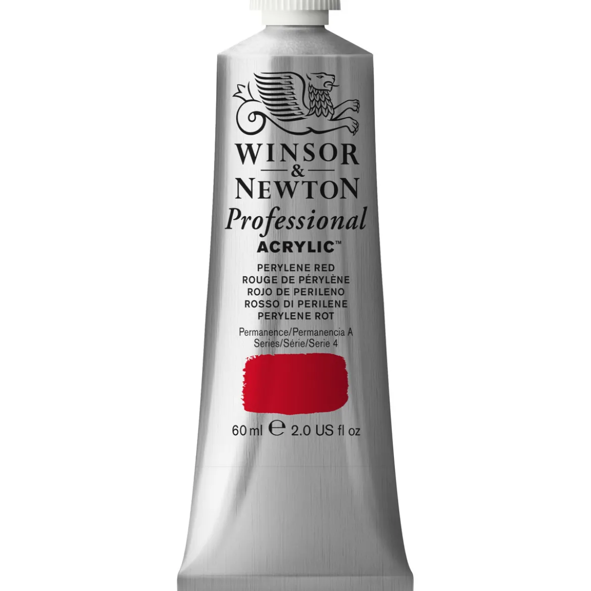 Winsor & Newton Professional akrylmaling 60 ml Perylene Red 464